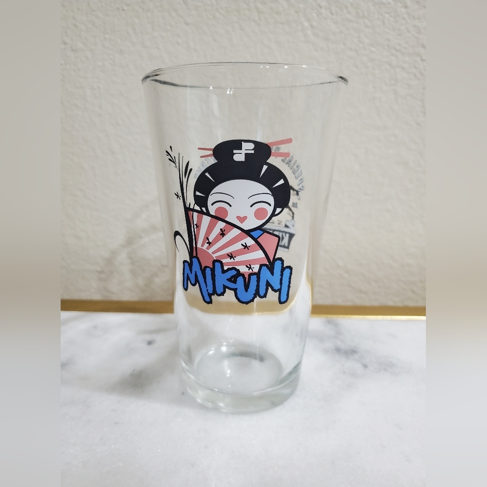 Mikuni Geisha Pint Glass